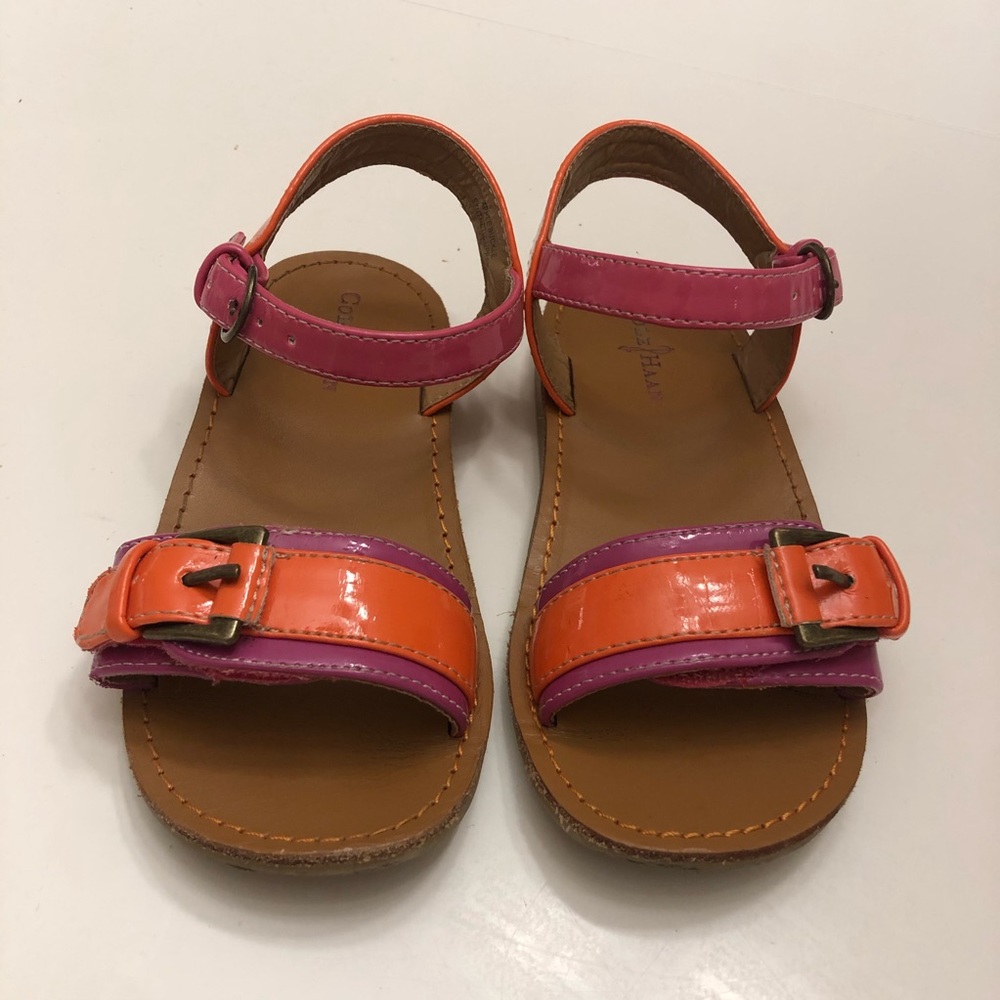 COLE HAAN ‘Apple Buckle’ Toddler Sandal - Sz11 EUC